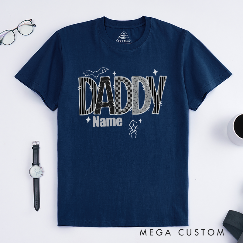 Personalized Halloween Party Spooky Daddy Classic T-shirt