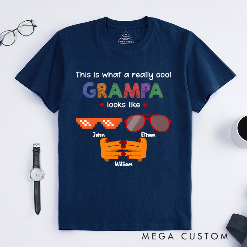 Personalized Really Cool Dad Looks Like Theme Classic T-shirt