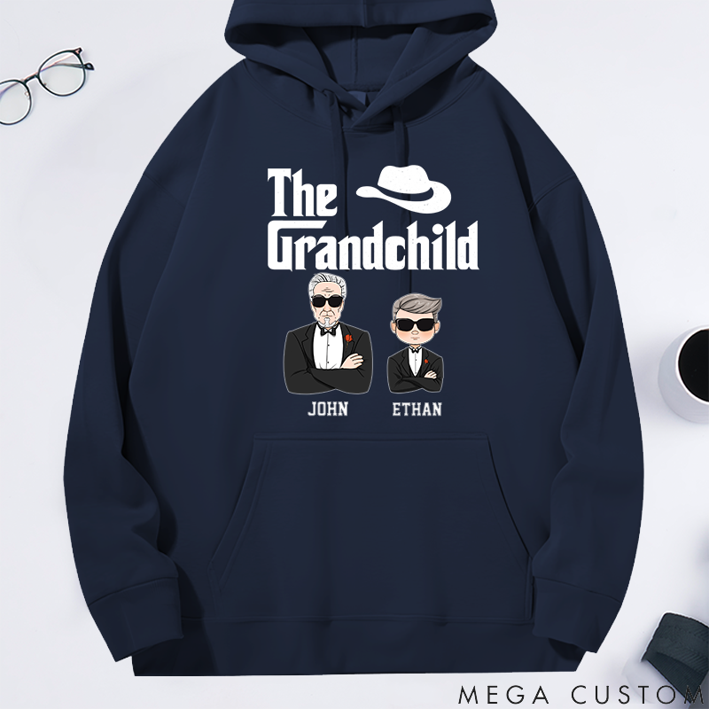 Personalized Classic Hoodie The Grandfather Theme Grandpa and Kids
