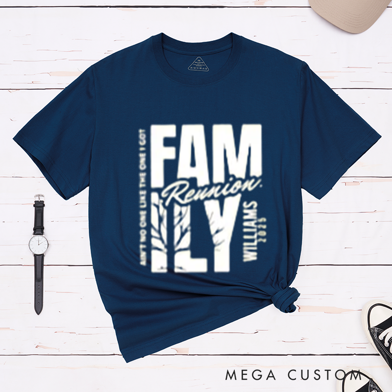 Personalized Custom Ain't No Family Like Ours' Matching Reunion Shirts with Your Family Name Classic T-shirt