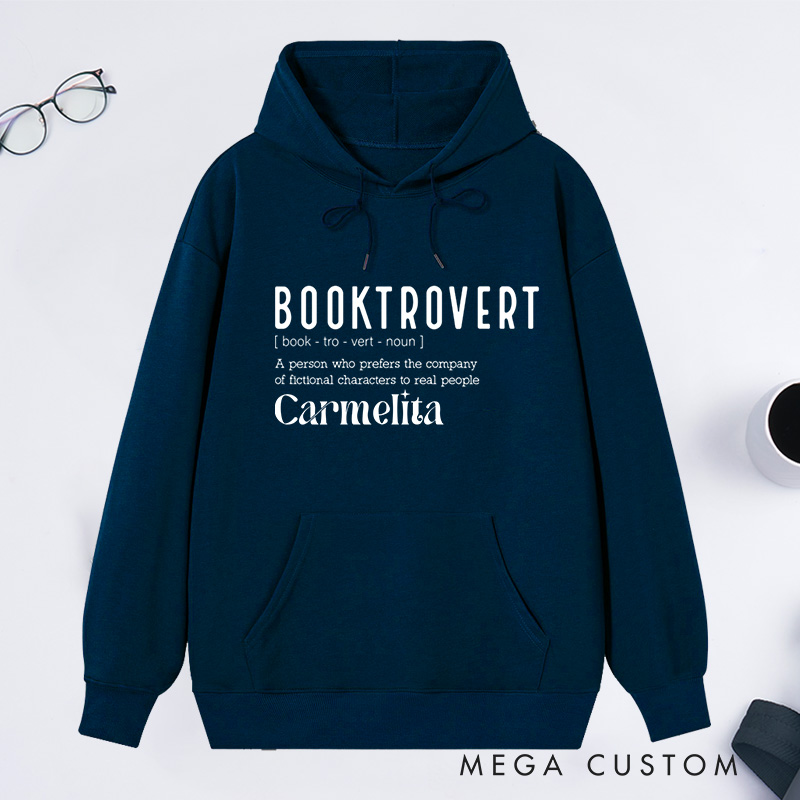 Personalized I Have No Shelf Control Classic Hoodies Custom Bookish Hoodies with Name Librarian Gift Book Lover Gift for Reader