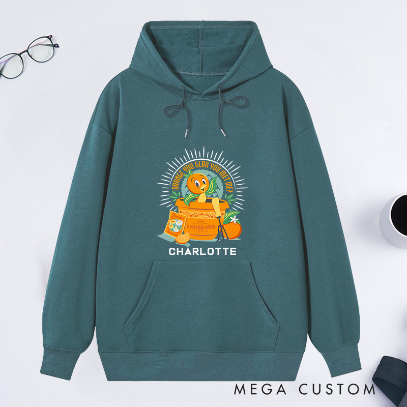 Personalized Citrus Garden Delight Classic Hoodies Granding Lovers Gift