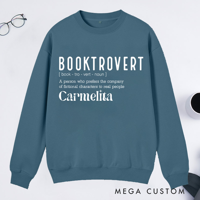 Personalized I Have No Shelf Control Classic Sweatshirts Custom Bookish Sweatshirt with Name Book Lover Gift Librarian Gift Reading Gift