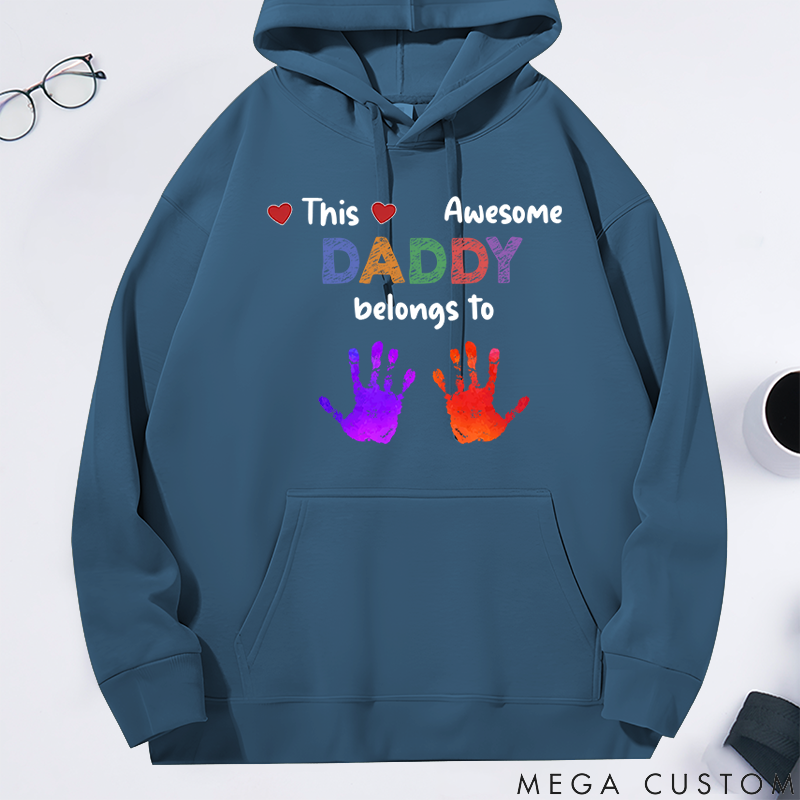 Personalized Classic Hoodie This Grandma Belongs To Grandkids