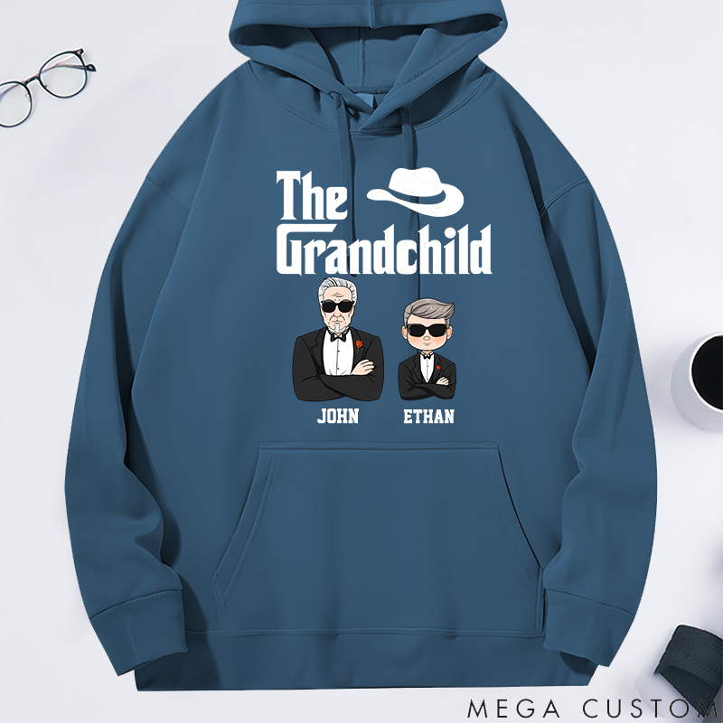Personalized Classic Hoodie The Grandfather Theme Grandpa and Kids