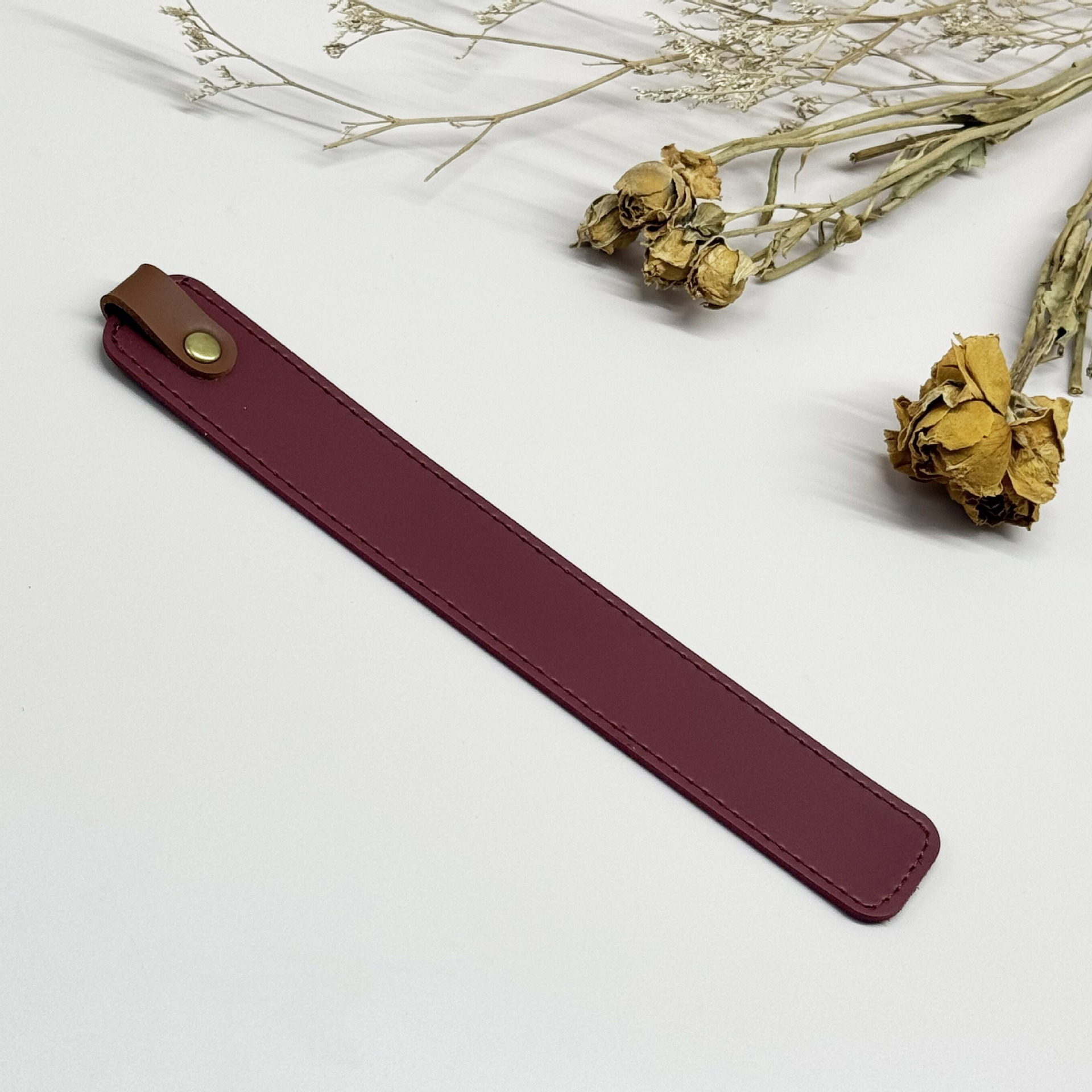 Personalized  Leather Bookmark Gifts for Readers Gift for Book Lover Custom Initials Leather Bookmark Handmade Gifts