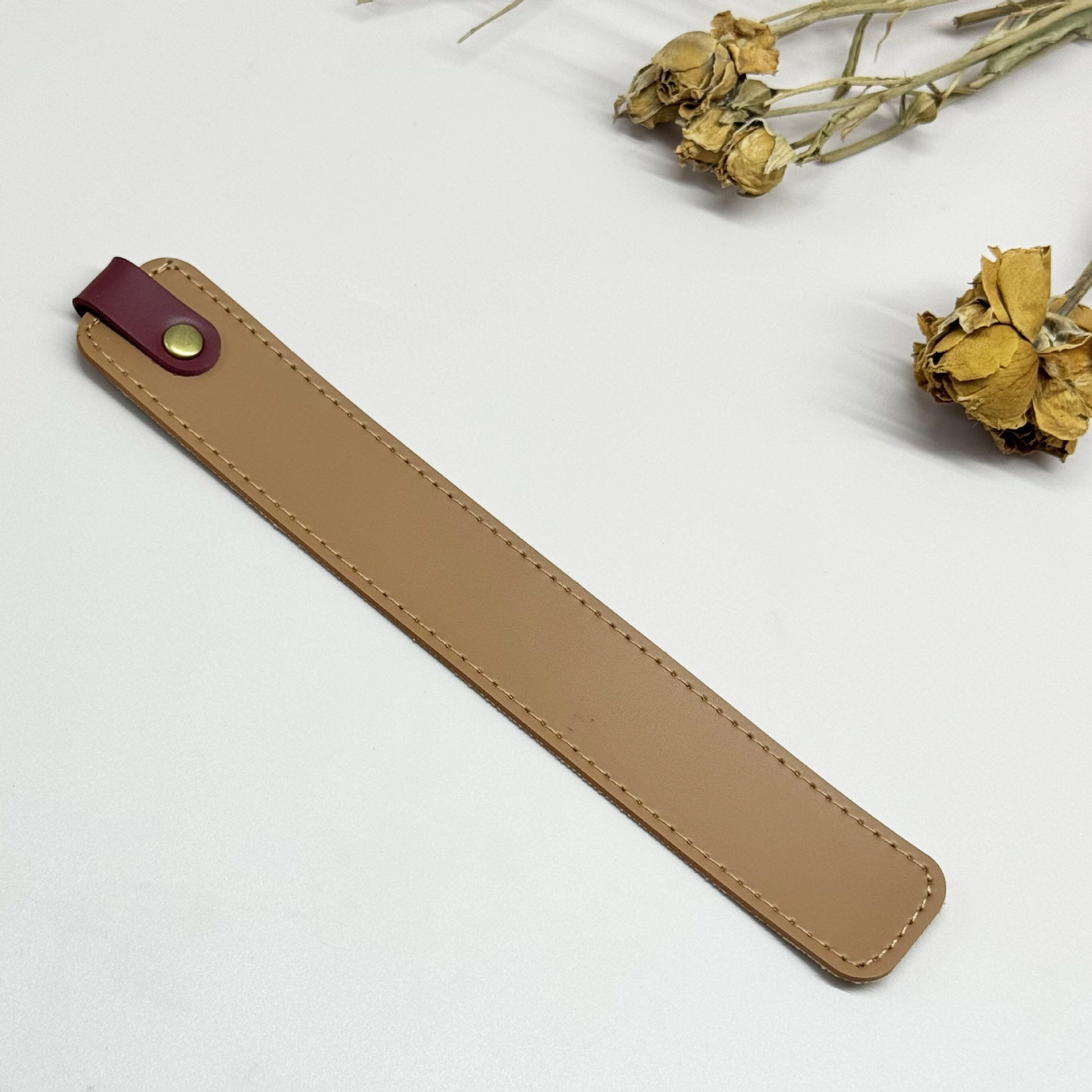 Personalized  Leather Bookmark Gifts for Readers Gift for Book Lover Custom Initials Leather Bookmark Handmade Gifts