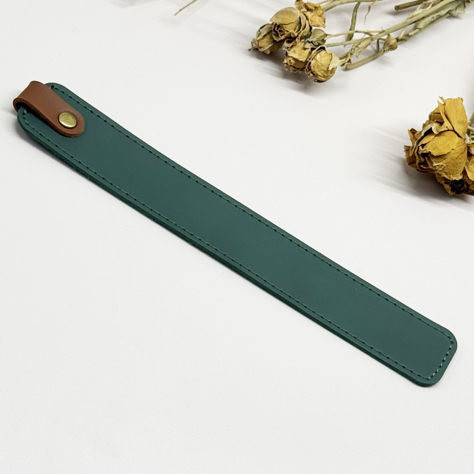 Personalized  Leather Bookmark Gifts for Readers Gift for Book Lover Custom Initials Leather Bookmark Handmade Gifts