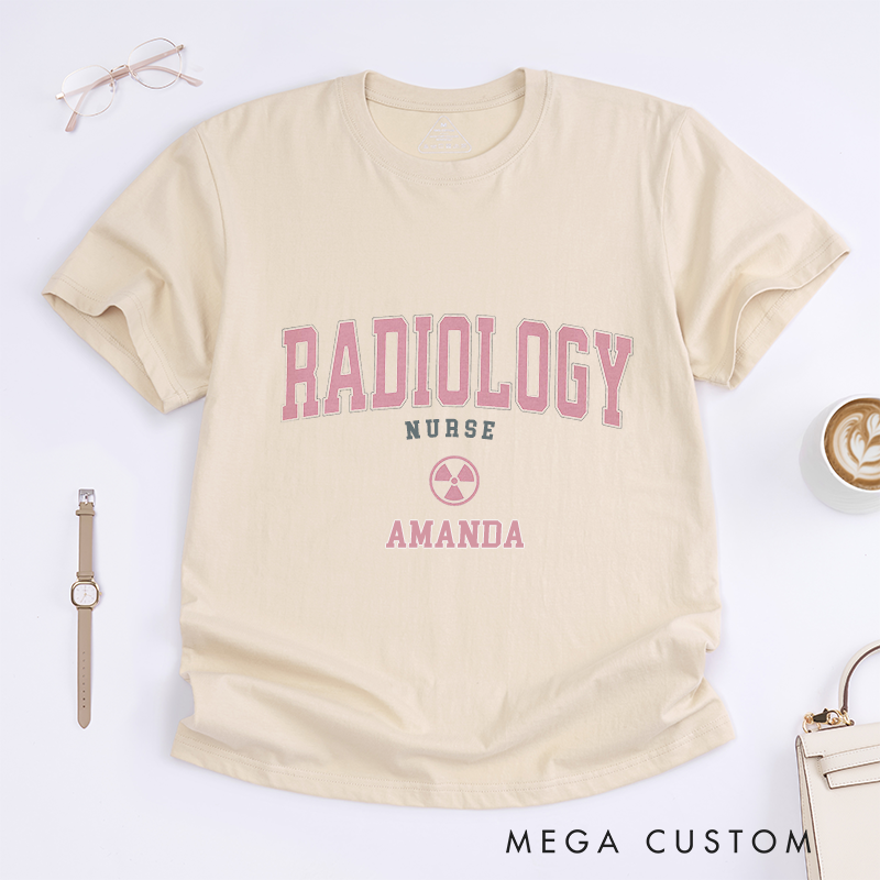 Personalized T-Shirts Radiology Nurse Classic Shirt Gift for Radiology Nurses