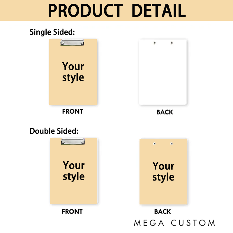 Personalized Nurse Clipboard Coffee Scrubs and Rubber Gloves Funny Goose Medical Gift Acrylic Clipboard for Nurse and Doctor