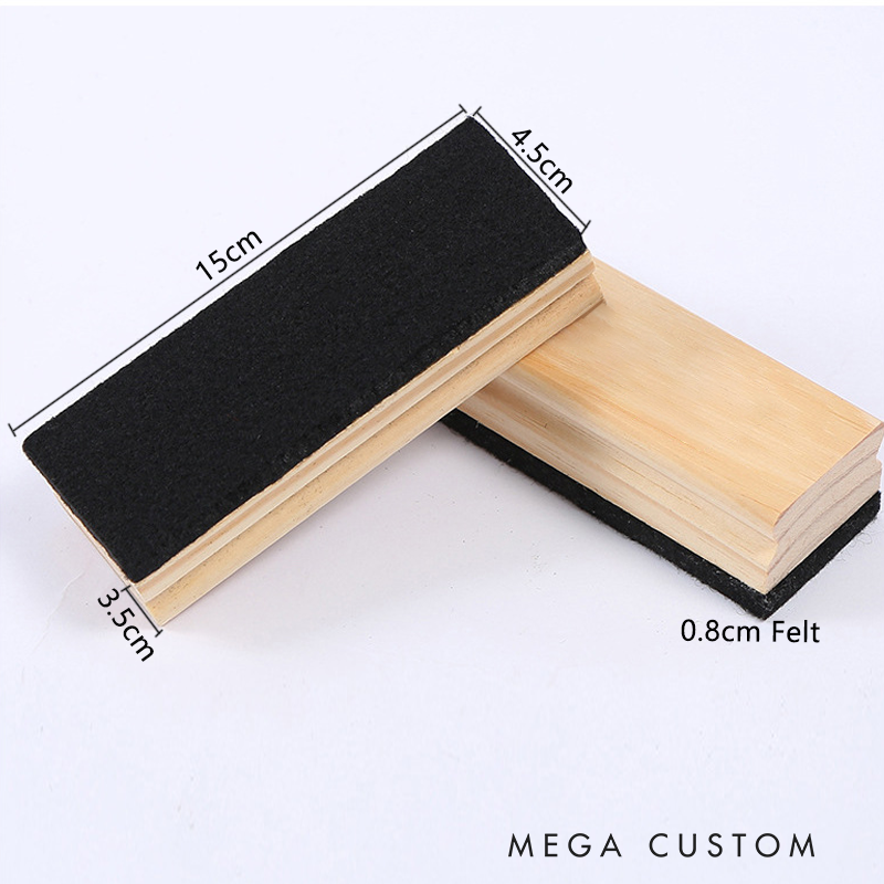 Personalized Magnetic Wooden Whiteboard Erase Cute Pencil Apple Design Appreciation Gift for Teachers