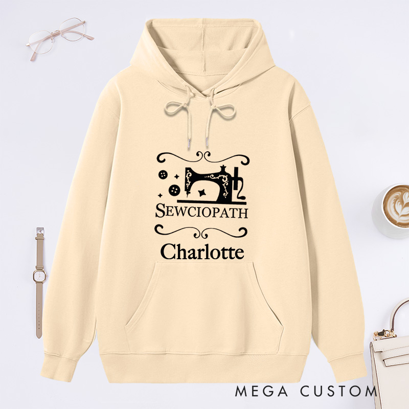 Personalized Sewing Long Sleeve Classic Hoodies Funny Sew TShirt Women Shirt Shirt for Women Sewing Lover Shirt Quilter Gift
