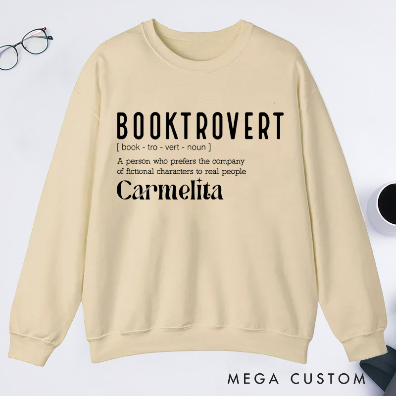 Personalized I Have No Shelf Control Classic Sweatshirts Custom Bookish Sweatshirt with Name Book Lover Gift Librarian Gift Reading Gift