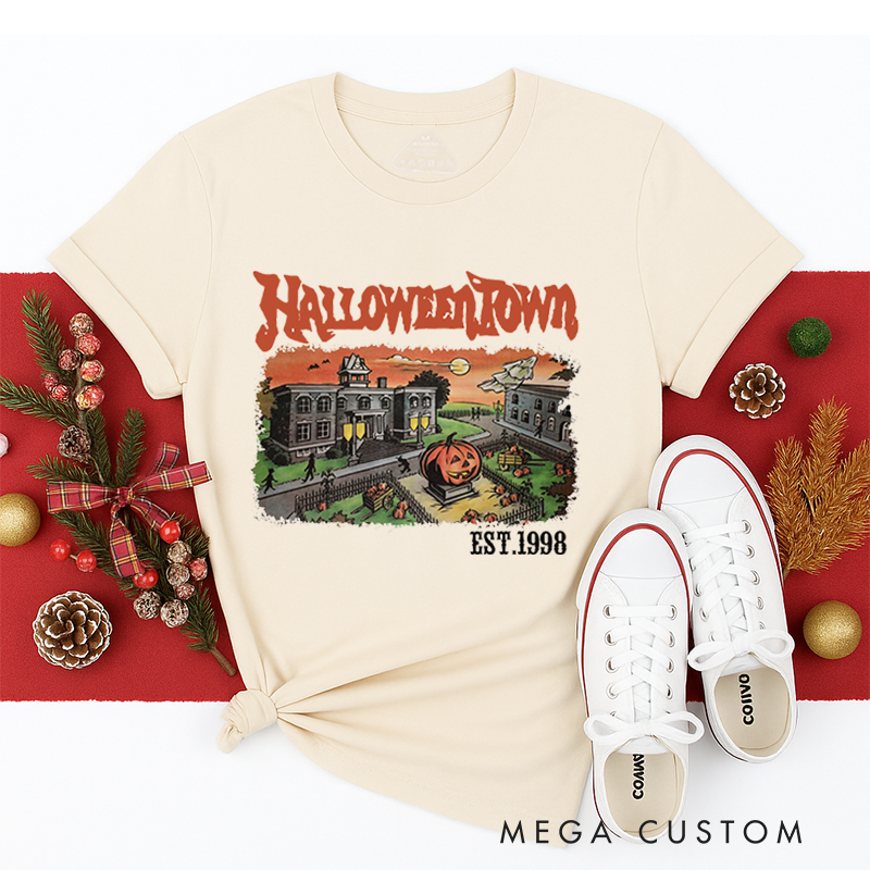 Personalized Classic T-Shirts Halloweentown Est 1998 Tee Halloweentown Retro Halloweentown University Tee