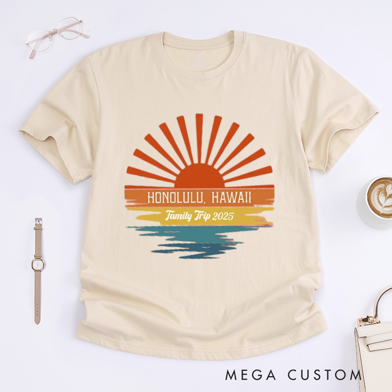 Personalized 2025 Custom Family and Girls Trip Shirts to Make Memories Together Classic T-shirt