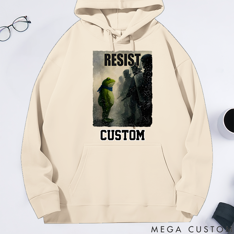 Personalized Classic Hoodie Portland Protest Funny Political Parody Theme
