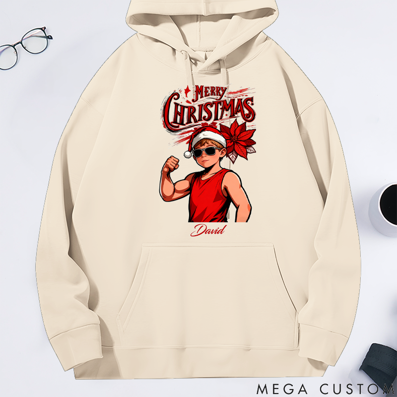 Personalized Christmas Classic Hoodie  This is a Unique and Cool Family Merry Christmas