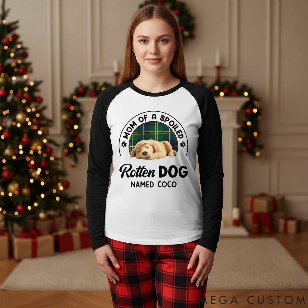 Personalized Dog Lover My Spoiled Dog Family Matching