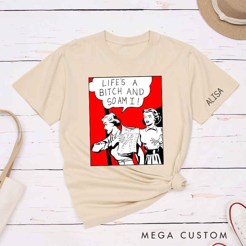 Personalised Classic T-Shirts Unworn Retro 1980s T-Shirt and Long Lasting Hand Screen Printed Design and Feminism Queer Punk T-Shirt