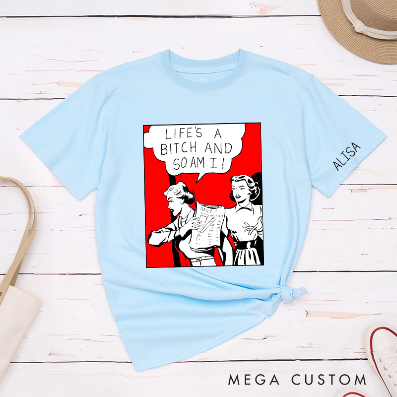 Personalised Classic T-Shirts Unworn Retro 1980s T-Shirt and Long Lasting Hand Screen Printed Design and Feminism Queer Punk T-Shirt