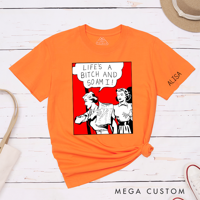 Personalised Classic T-Shirts Unworn Retro 1980s T-Shirt and Long Lasting Hand Screen Printed Design and Feminism Queer Punk T-Shirt