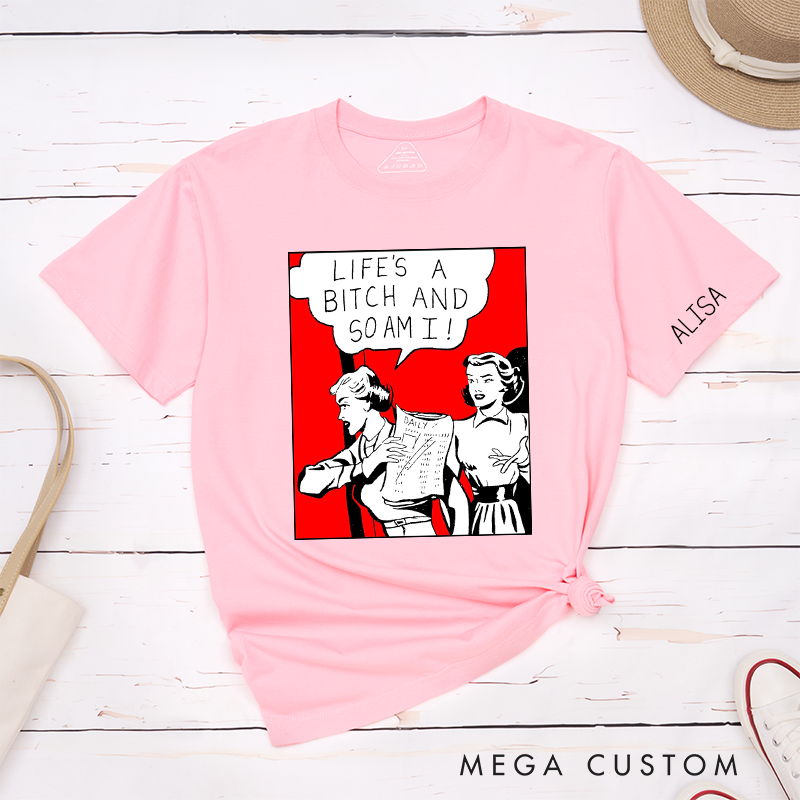 Personalised Classic T-Shirts Unworn Retro 1980s T-Shirt and Long Lasting Hand Screen Printed Design and Feminism Queer Punk T-Shirt