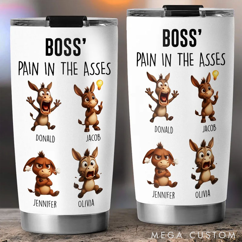 Personalized Captain of Our Mini Mayhem Tumbler Gifts For Pet Lover