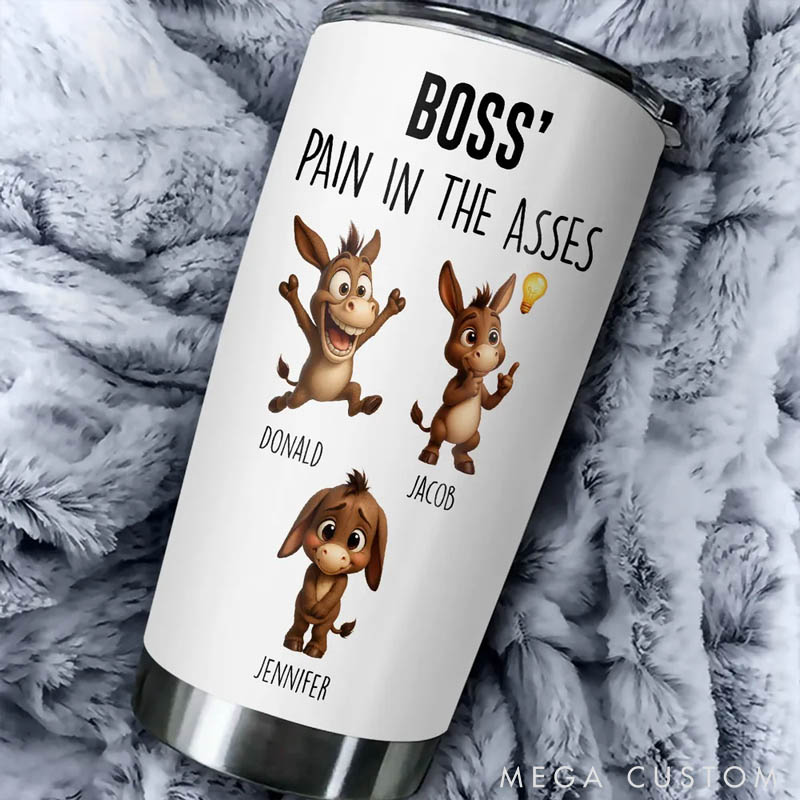 Personalized Captain of Our Mini Mayhem Tumbler Gifts For Pet Lover