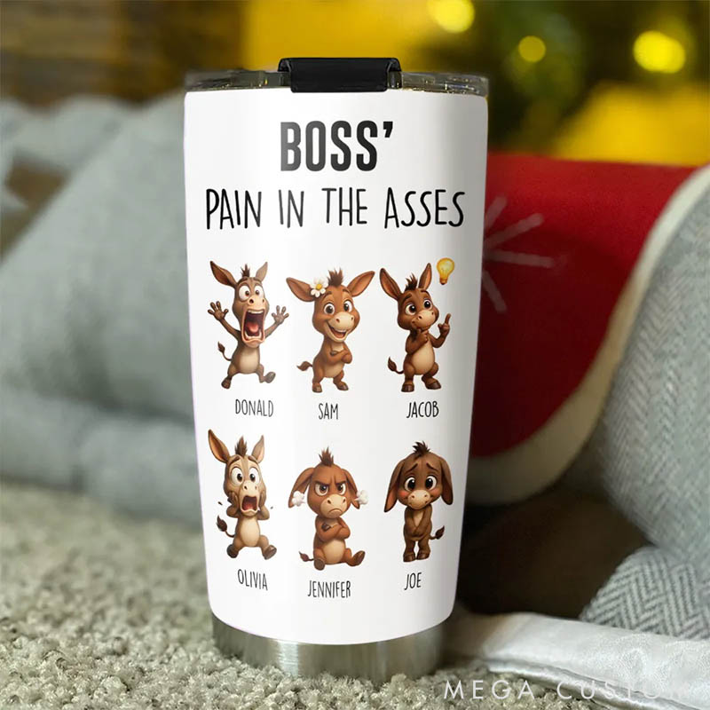 Personalized Captain of Our Mini Mayhem Tumbler Gifts For Pet Lover