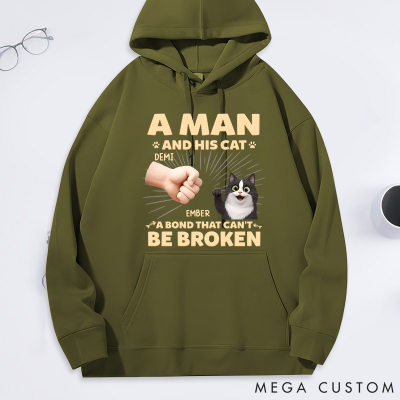 Personalized Cat Lover Forever My Feline Friend Hoodies