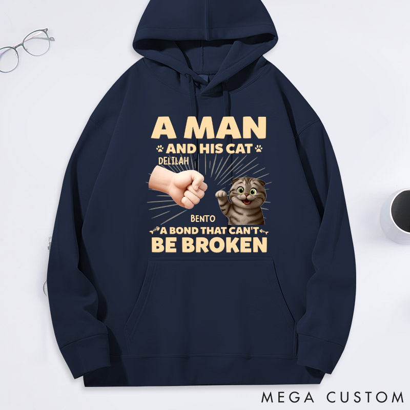 Personalized Cat Lover Forever My Feline Friend Hoodies