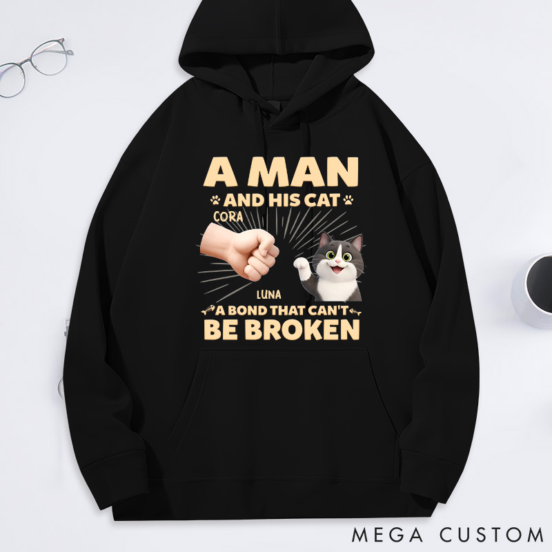 Personalized Cat Lover Forever My Feline Friend Hoodies