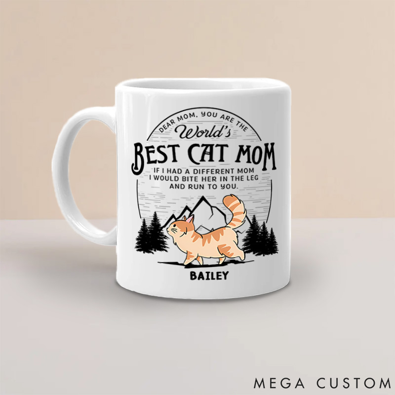 Personalized Cat Lover I Would Cat Ver Mugs