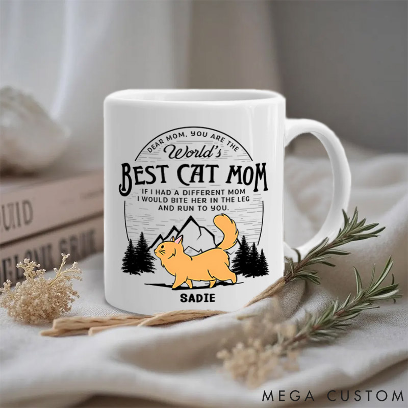 Personalized Cat Lover I Would Cat Ver Mugs
