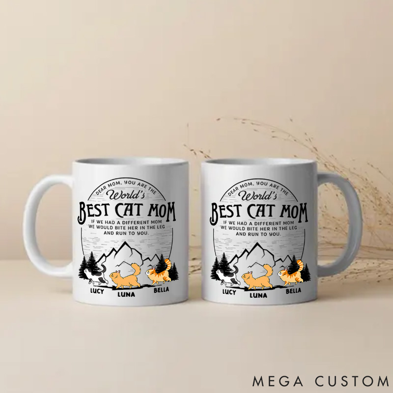 Personalized Cat Lover I Would Cat Ver Mugs