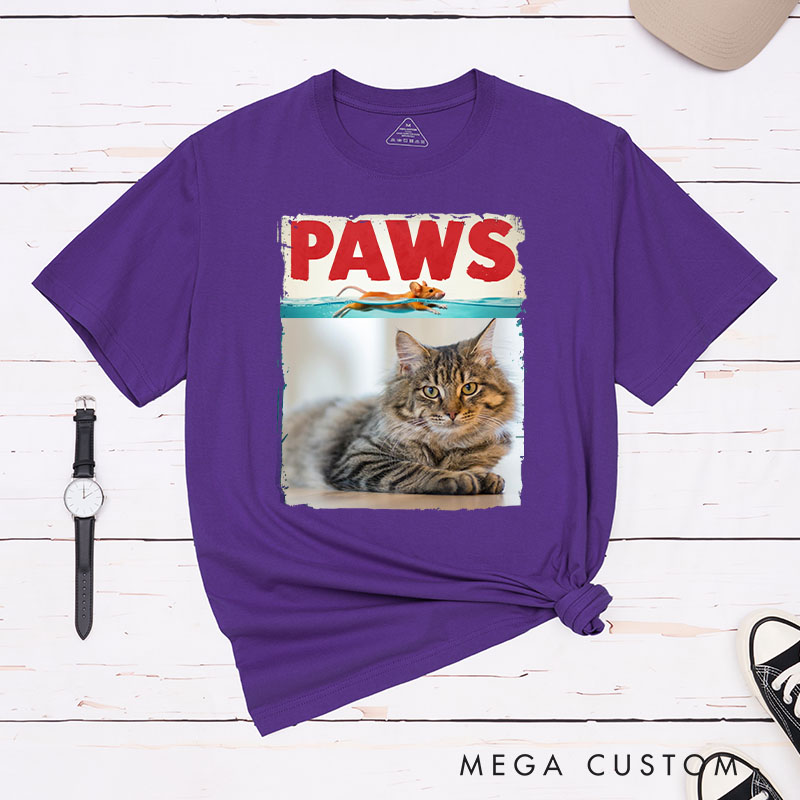 Personalized Cat Lover Meowster of the Deep T-Shirt