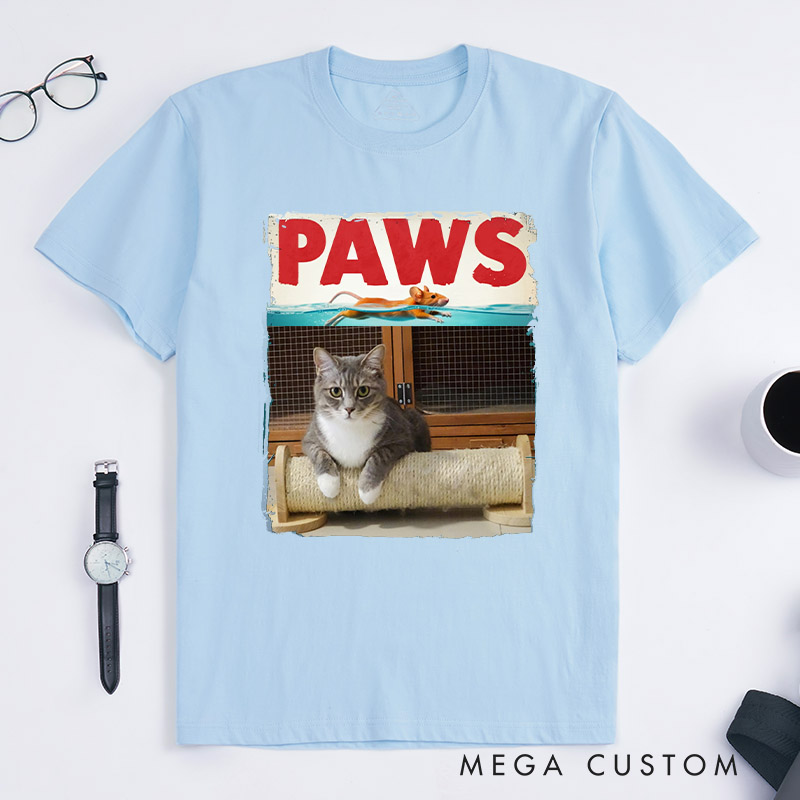 Personalized Cat Lover Meowster of the Deep T-Shirt