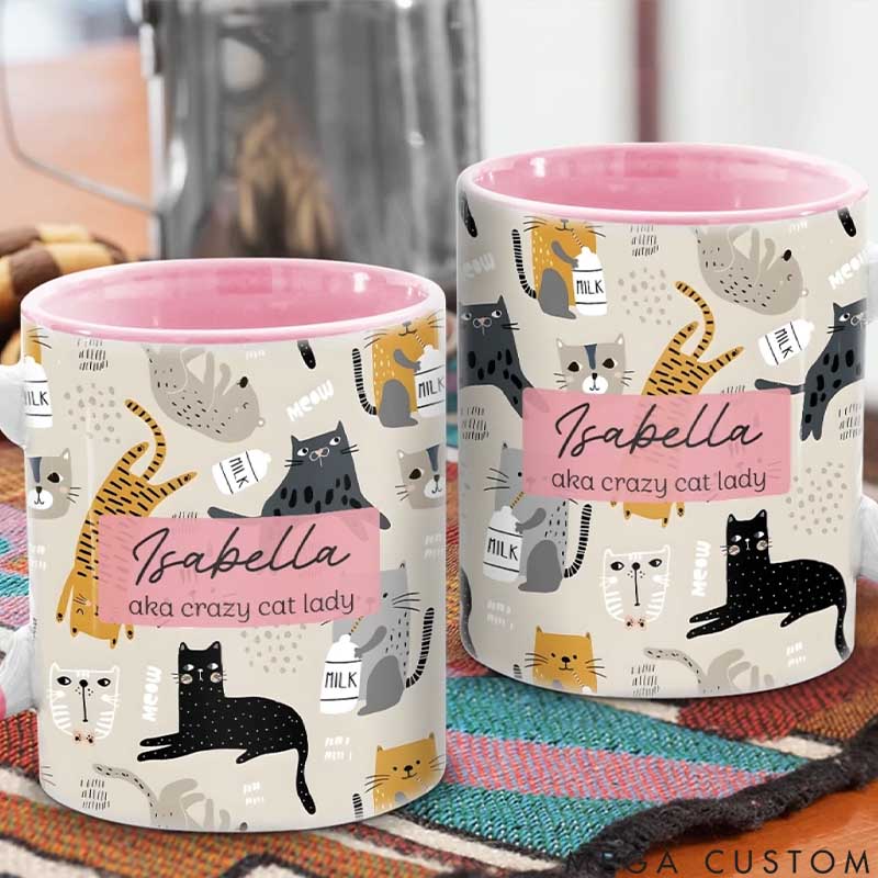 Personalized Cat Lover Professional Meow Translator Mug