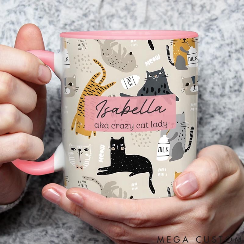 Personalized Cat Lover Professional Meow Translator Mug