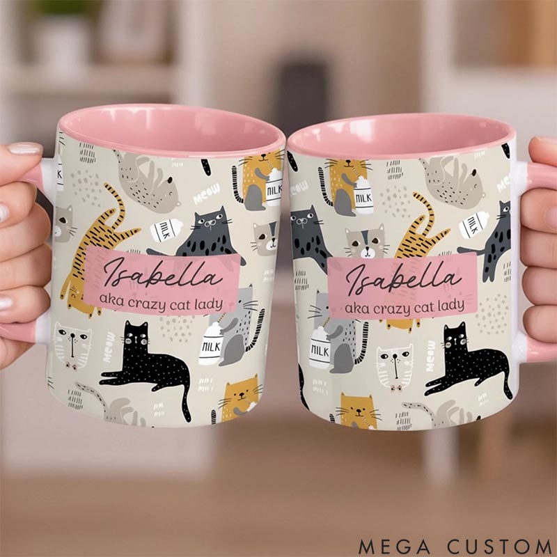 Personalized Cat Lover Professional Meow Translator Mug
