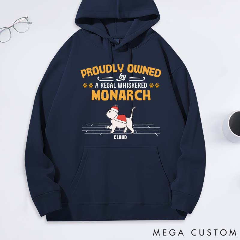 Personalized Cat Lover Proudly Owned by Cat Classic Hoodies
