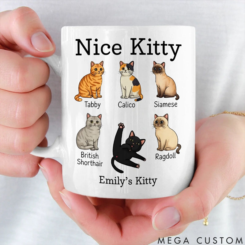 Personalized Cat Lover Purrfection Comes in Many Forms Mugs