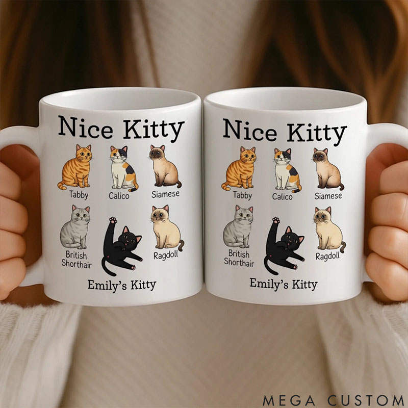 Personalized Cat Lover Purrfection Comes in Many Forms Mugs