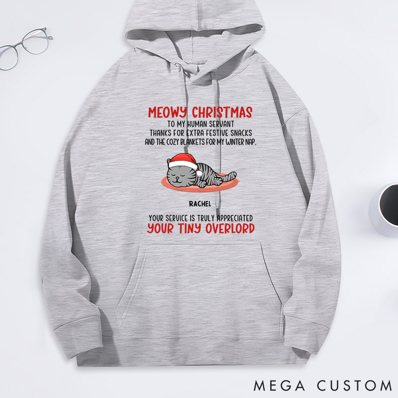 Personalized Cat Lover Thanks for Cozy Blankets Classic Hoodies