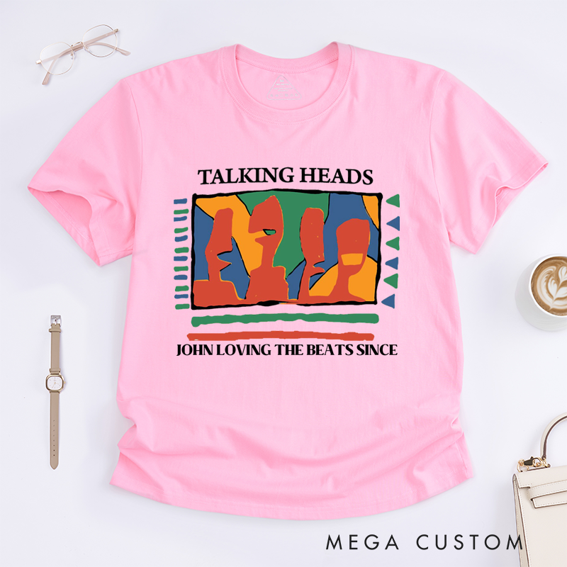 Personalized Classic T-Shirts Abstract Art Music and Vibrant Graphic Tee Perfect for Art and Music Enthusiasts T-Shirt