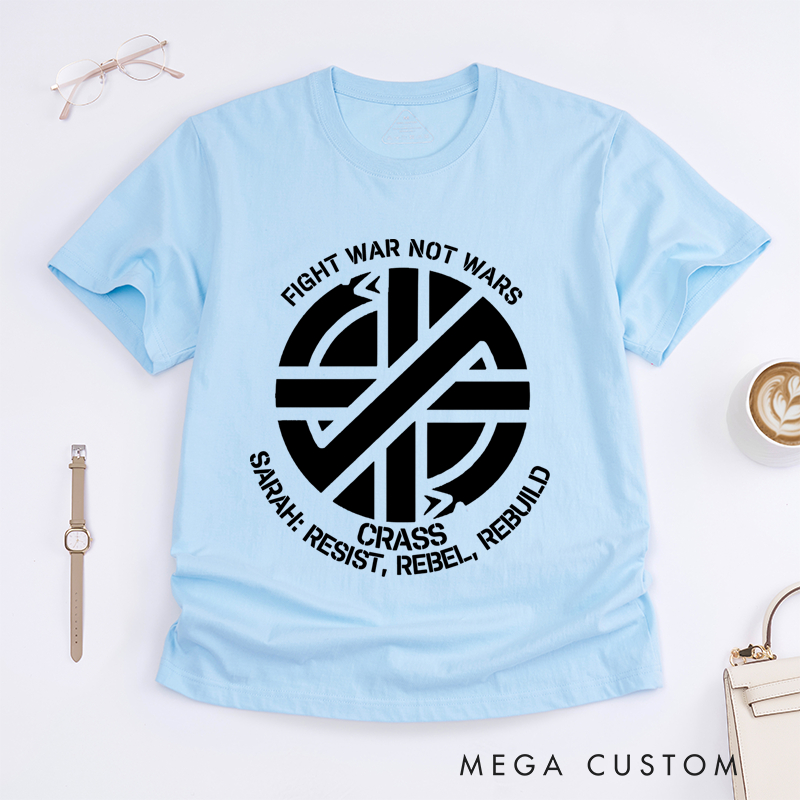 Personalized Classic T-Shirts Crust Anarcho Punk Lovers T-Shirt