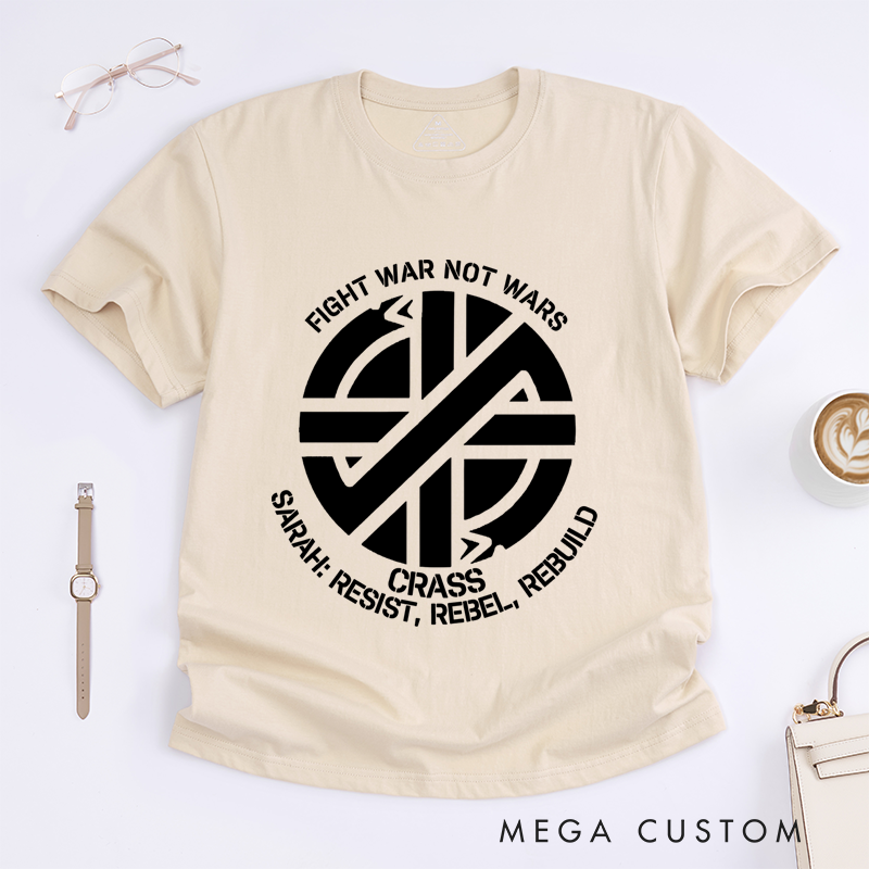 Personalized Classic T-Shirts Crust Anarcho Punk Lovers T-Shirt