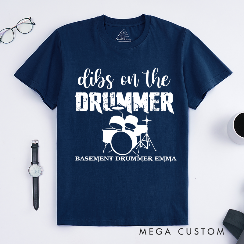 Personalized Classic T-Shirts Dids on the Drummer T-Shirt