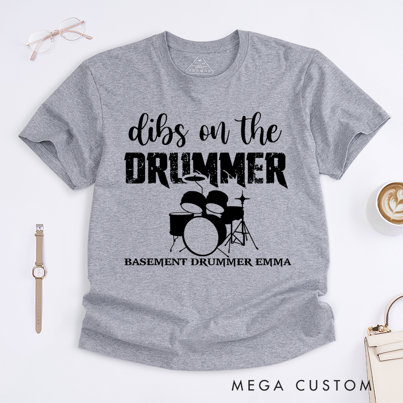 Personalized Classic T-Shirts Dids on the Drummer T-Shirt
