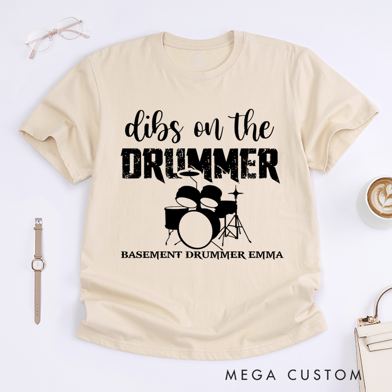 Personalized Classic T-Shirts Dids on the Drummer T-Shirt